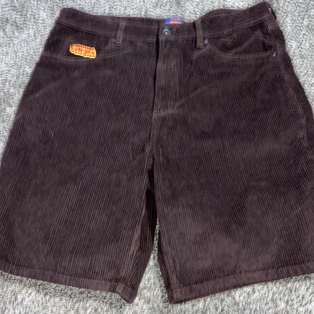 “Empyre Loose Fit Java Corduroy
Skate Shorts”